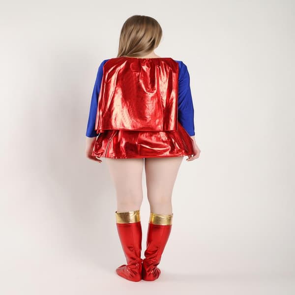 Supergirl-klänning för TV-program för kvinnor S