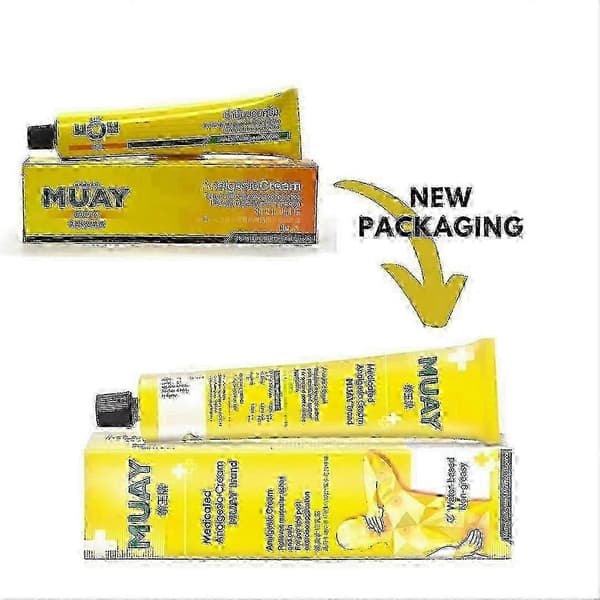 Særtilbud: 5x 100g Thai Muay Bokse Massagecreme til Afslapning 2PCS