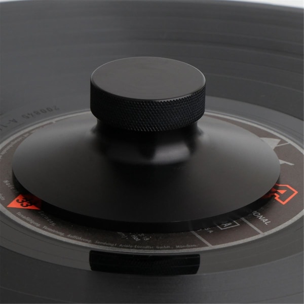 Audio Lp Vinyl Platespiller Opptaker Vekt Klemme Stabilisator Vibrasjon Med Nivå Svart Black