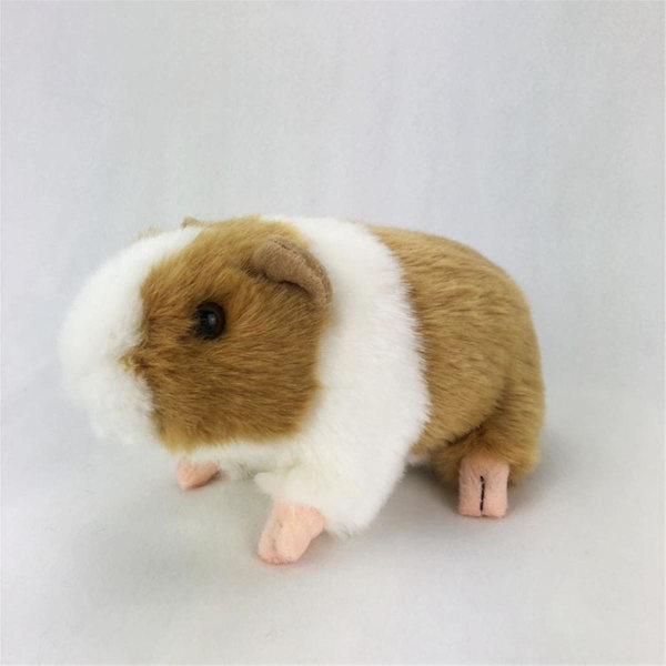En simulerad musleksak hamstermodell husdjursleksak, gosedjur hamster söt leksak, simulerad hamsterleksak för katt eller hund