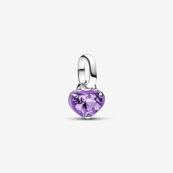 Pandora - P ME Lilla Chakra Hjerte Mini Charm - Sterlingsølv
