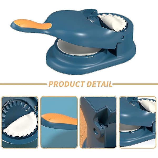 Dumpling Maker 2-i-1 Dumpling Form, Dumpling Skin Form Manuel Dejpresse, Hurtig Dumpling Maker Værktøjer Til Hjem, Køkken
