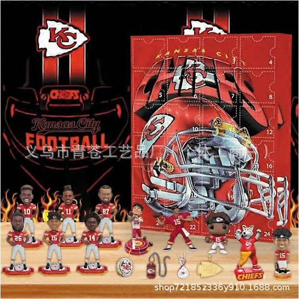 Kansas City Chiefs Julekalender Jule Blind Box