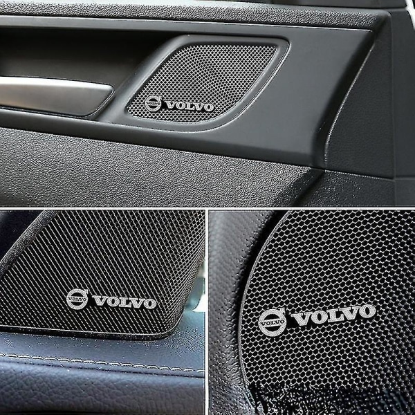 4st bilstereodekal för Volvo bilklistermärken Audiodekaler Interiör Små klistermärken Dekorativa klistermärken