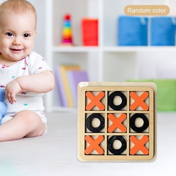 Tic Tac Toe pedagogisk puslespill brettspill puslespill leketøy for voksne familie