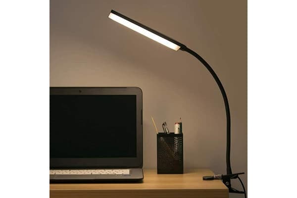 Justerbar Clip LED Bordlampe Læselampe