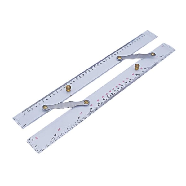 Parallel Ruler Small, 450mm Marine Navigation Gps Plotter Parallel Ruler Boat-sea Chart Measuring Divider Nautical Navigation Parallel Ruler