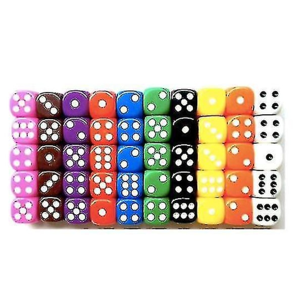 100-pack Dice / Dice - Six-sided For Party/game/puzzle