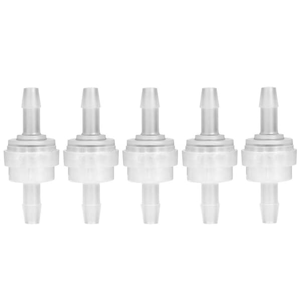 5mm Plastic Check Valve Water Purification 5-pack