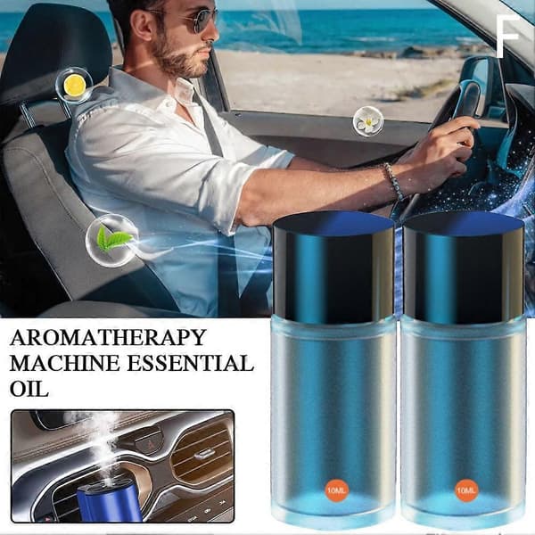 Bil aromaterapi maskin speciell eterisk olja påfyllningsvätska H7P6 Blue Cologne