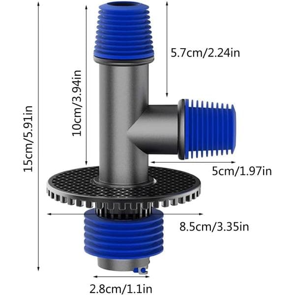 Professional Drain Adapter, Convenient Solution, Resistant Drain Adapter Suitable for Washing Machines, Efficient Drain Hoses, Floor Drain