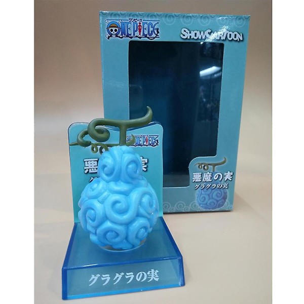 Anime 7cm Djävulsfrukt Dekoration Pirat Actionfigur Samling Modell Leksak Blue 1 pc