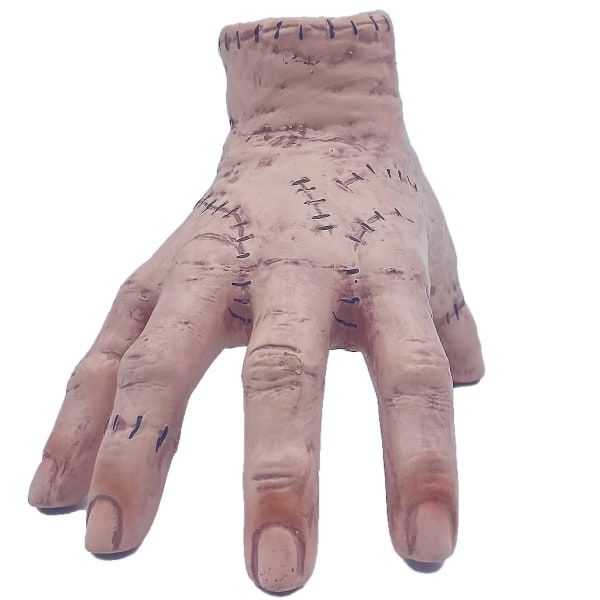 Onsdag Addams Thing Hand, 2023 The Thing From Wednesday, The Addams Family Cosplay Hand, Horror Prop Decoration Gift For Fans (1 Count)