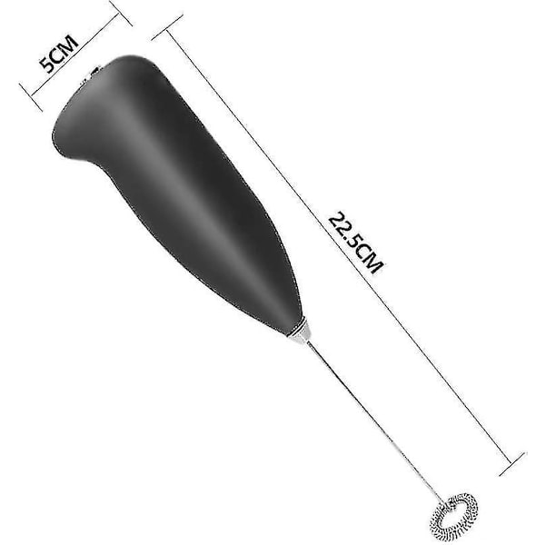 Elektrisk melkeskummer for Heilwiy kaffe / latte / cappuccino / varm sjokolade, mini