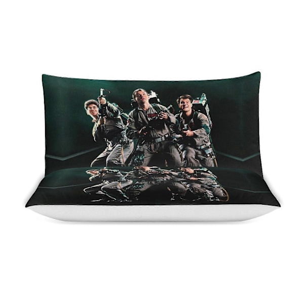 x343 Ghostbusters Påslakanset Mikrofiber Sängkläder 3D-tryckt Lättviktigt 3-delars Täcke Set, 1 Påslakan och 2 Örngott för Barn Pojke 200x200cm 78x78in