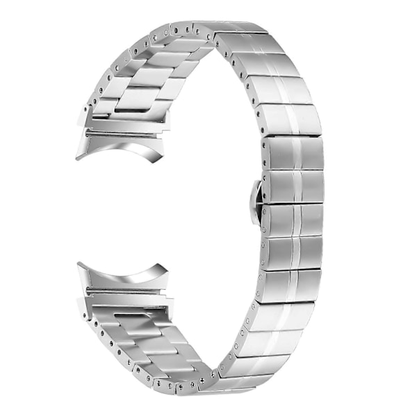 Smartwatch Rem til Samsung Galaxy Watch4/ Watch 5 Pro Aktivt Rustfrit Stål Silver
