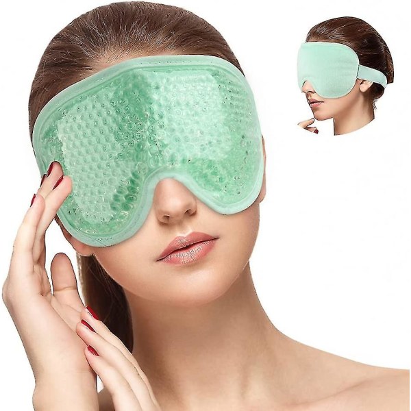 Reusable Hot Cold Compress Eye Mask For Puffy Eyes, Almi Tired Dry Eyes, Almi Swollen