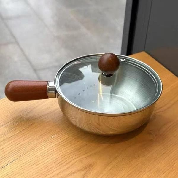 Instantnudler i rustfrit stål, snacks, lille kogeplade til én person