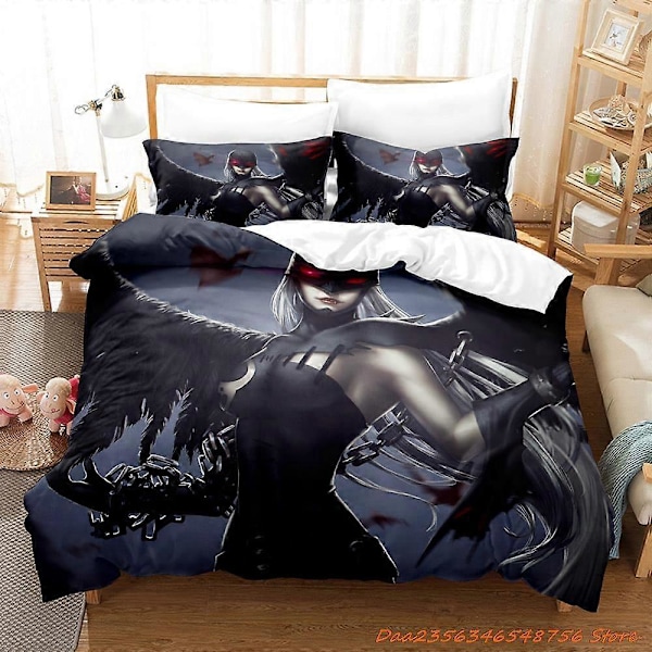 v766 Sängkläder Digimon Sängset Enkel Dubbel Full Queen King Size Sängset Vuxen Barn Sovrum Påslakanset Anime Lakan Set 3-Delars Sängkläder Se 200x200cm 78x78in