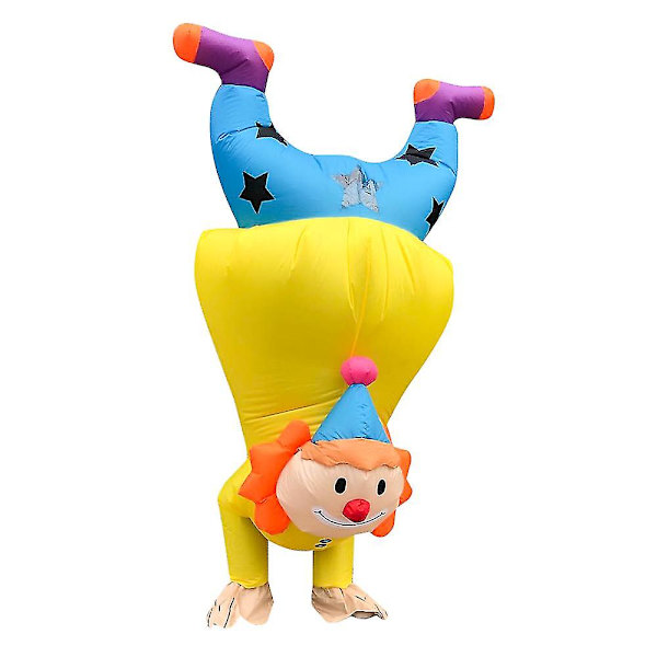 Oppustelig kaninkostume påske til voksne og børn oppustelige kostumer cosplay-fest Clown 120-140