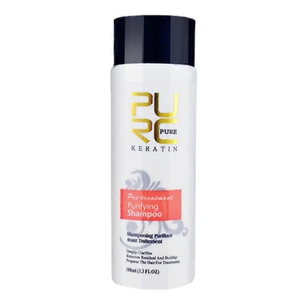 PURC 100ml Rensende Shampoo / 10ml Keratin Hårmaske Pose 100ml shampoo