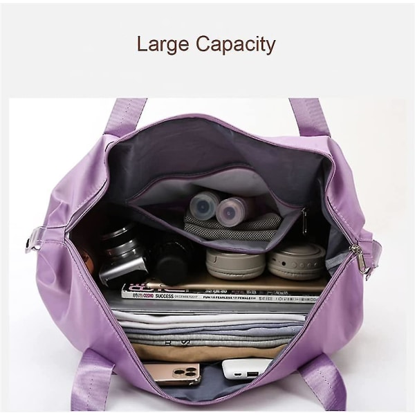 Stor kapacitet sammenfoldelig rejsetaske - Vandtæt, foldbar opbevaringstaske med stor kapacitet Green