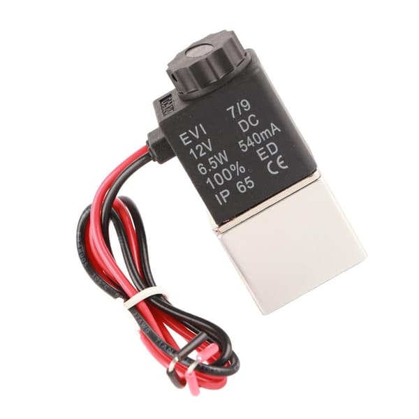 Stabil Holdbar 2-Position 2-Vejs Normalt Åben Magnetventil DC12V
