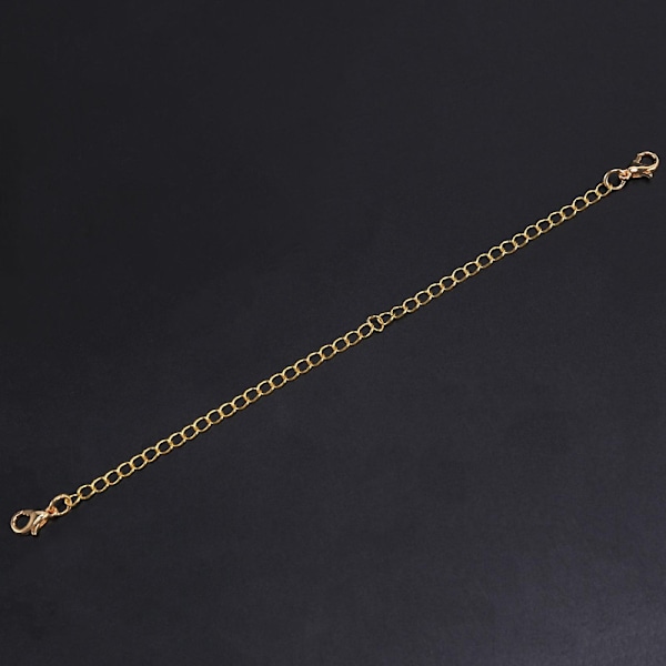 12 st Kedjeförlängare, 6 Storlekar Rostfritt Stål Armbandsförlängare Halsbandsförlängare För DIY Smycken