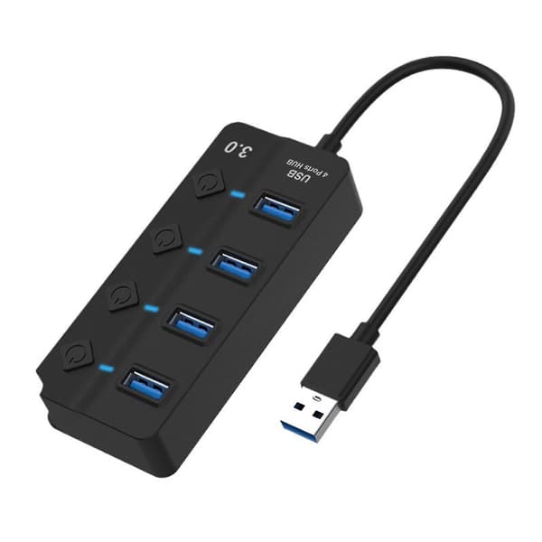 4-7 porte hub splitter USB 2.0 / 3.0 højhastighedsadapter til multi pc bærbar Mac desktop