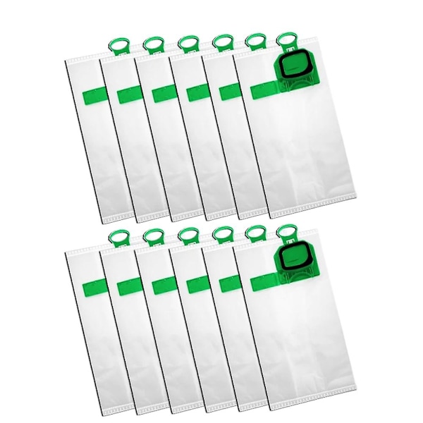 12pcs Replacement Dust Bag Set For Vorwerk Vk140 Vk150 -140 Household Appliance Part As Shown