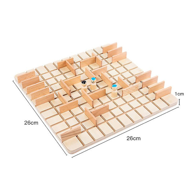 Quoridor brætspil puslespil legetøj to-personers sjovt forældre-barn interaktionsspil jagt og aflytning kampspil gaver Quoridor Board Game