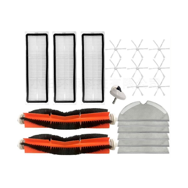 20 stk. erstatning for Xiaomimi Robot Vacuum Mop 2 Stytj03zhm støvsugertilbehør Hovedside B Hy
