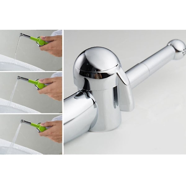 Ergonomisk håndholdt bidet for toalett trykkontroll jet toalettvannspray