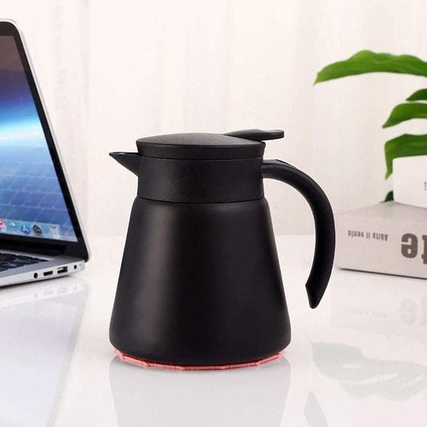 Kaffemaskine Tekande 680ml Rustfrit Stål Termokande Isoleret Kaffe Vand og Drikkedispenser