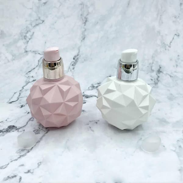 Krämflaskor Handkräm Plastflaskor för Förvaring 6 st Rosa