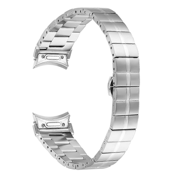 Ersättningsarmband i rostfritt stål för Samsung Galaxy Watch4/ Watch5 40/ 42/ 44/ 46mm Silver