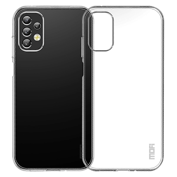 MOFI Transparent Skal för Samsung Galaxy A13 4G, Repskyddande TPU-kudde Mjuk Hud Skyddande Omslag