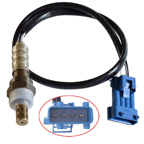 Syresensorsensor Lambda-prob O2-sensor för Citroen C2 C3 C4 C5 Peugeot 306 307 308 Fiat Peugeot Mini 11787548961 7548961 1618v3