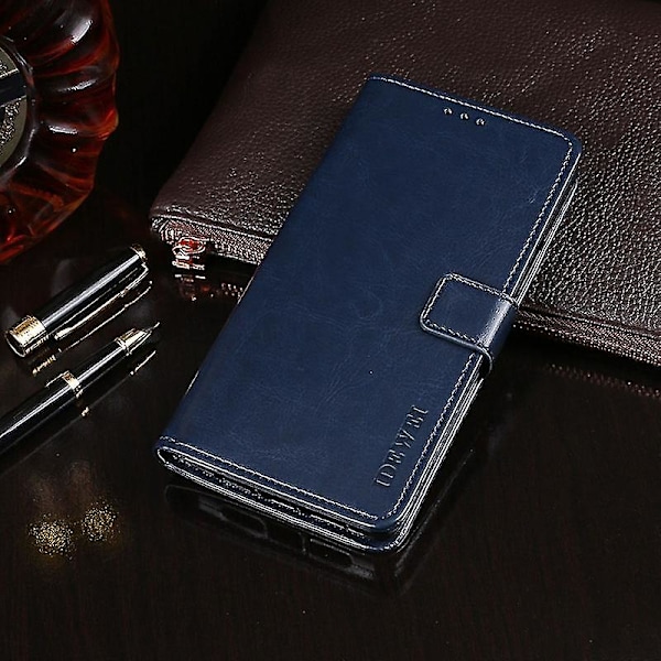 Blackview Bv9900 Pro -kotelo, hullunhevosen tekstuuri Dark Blue