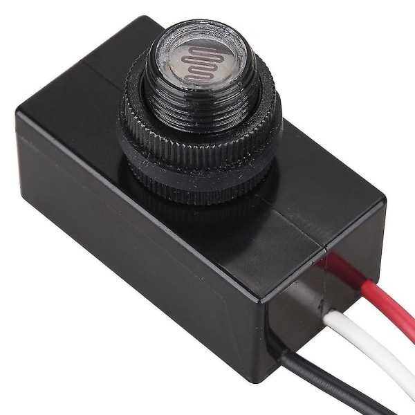 Mini fotocell fotoelektrisk strömbrytare Ljus Lampa Switching Sensor Ac 80v-277v