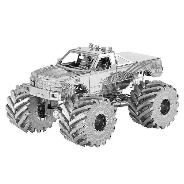 3d gør-det-selv metal trafikværktøj Modelpuslespil Klassisk retro-køretøj Beatles Tog Wrangler Panzer Saml puslespil Legetøj til voksen Monster Truck