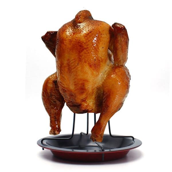 Rustfri kyllinggriller for ovn, høyde: 19 cm
