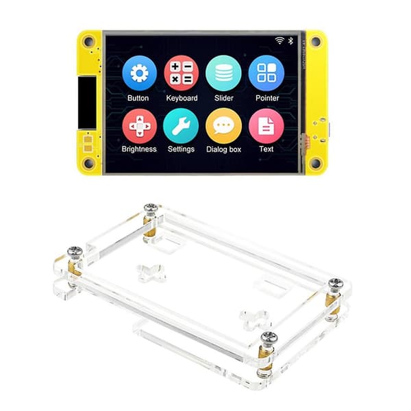 Etui til Esp32 Esp32s3 Utviklingssett Akryl Etui Med 2.8' Ips-skjerm Screen with Case