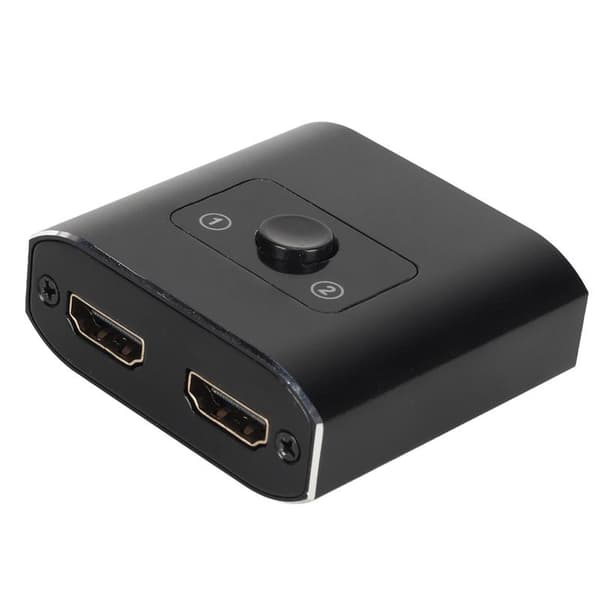 HD Multimedia Interface-skifter 1 ind 2 ud Tovejs-skift 4K HD Multimedia Interface-splitter til tv-skærm Projektor 0.1