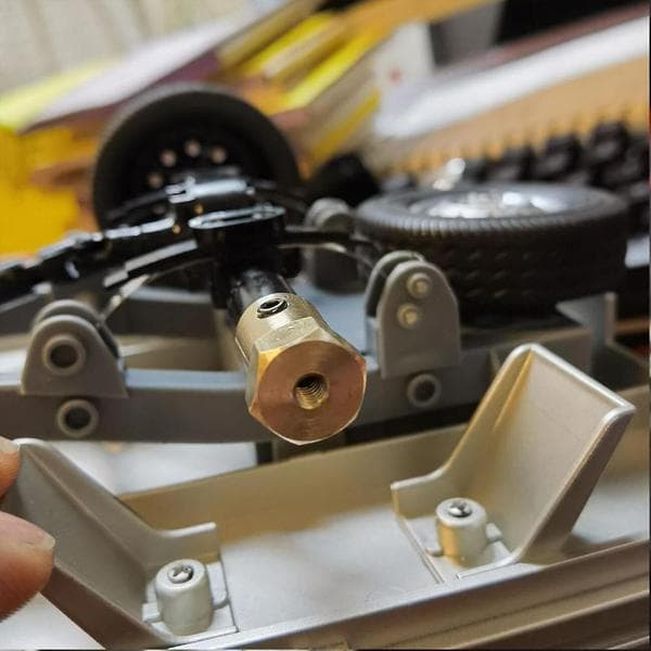 5 mm - 12 mm pyörännavan jatkoadapterikytkin Wpl D12 Rc -autotarvikkeelle