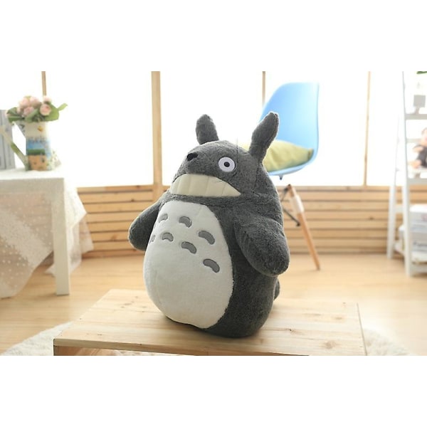 Söt Anime Barn & Totoro Docka Stor Storlek Mjuk Kudde Plysch Leksak A 30CM