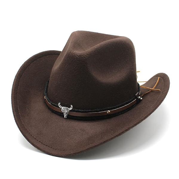 Western Cowboy Hat Filthat Brun