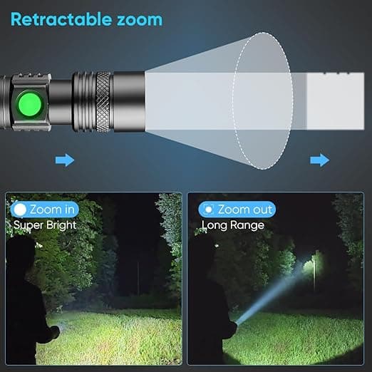 Ladattava LED USB-taskulamppu Tehokas taskukokoinen