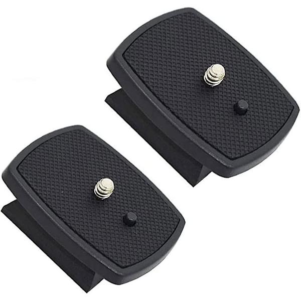 2-pack snabbfäste för stativ, snabbfäste för kamera, snabbfästeadapter, med standard 1/4\" skruv, med ring, för Sony Vct-d580r