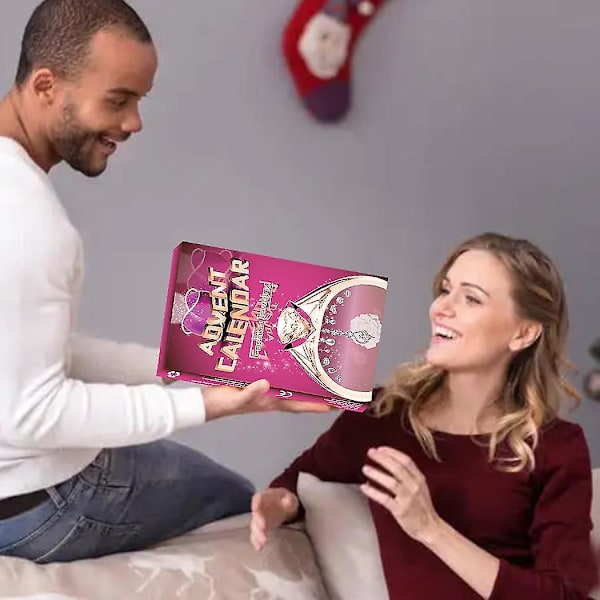 Julkalender Blind Box, Nedräkning Jul Blind Box Smyckesset